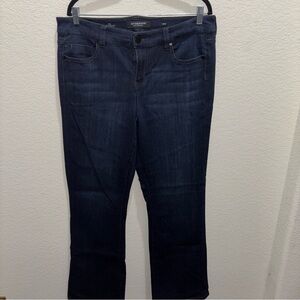 Liverpool Dark Indigo Bootcut Jeans 16W Stretch